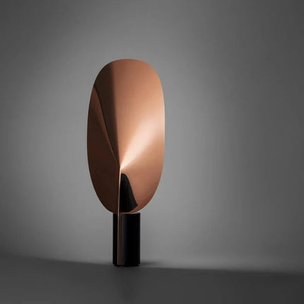 Lampadaire design moderne feuille en métal pour salon et chambre - Luminous Place