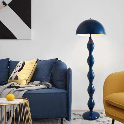 Lampadaire LED design nordique champignon en fer, lumière chaude ambiance cosy - Luminous Place