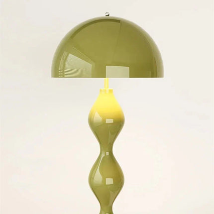 Lampadaire LED design nordique champignon en fer, lumière chaude ambiance cosy - Luminous Place