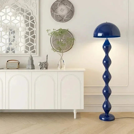 Lampadaire LED design nordique champignon en fer, lumière chaude ambiance cosy - Luminous Place