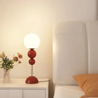 Rouge-Lampe de table / Lumière Froide