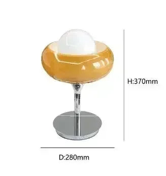 Lampadaire LED Rétro en Forme de Tarte aux Œufs, Design Moderne et Lumineux