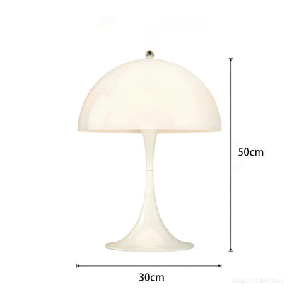 Lampadaire champignon LED nordique en aluminium pour chambre et salon - Luminous Place