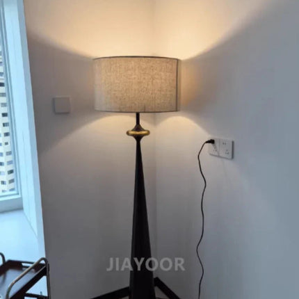 Lampadaire LED en tissu style médiéval français, lumière d’appoint chaleureuse pour salon et chambre - Luminous Place
