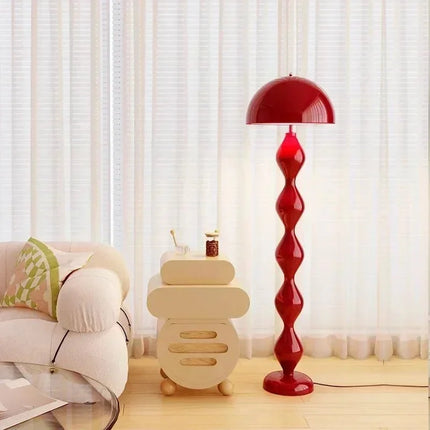 Lampadaire champignon nordique en fer LED pour salon et chambre - Luminous Place