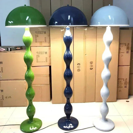 Lampadaire champignon nordique en fer LED pour salon et chambre - Luminous Place