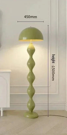 Lampadaire champignon nordique en fer LED pour salon et chambre - Luminous Place