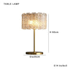 Lampe de table / chrome / dimmable