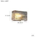 Applique murale / chrome / dimmable
