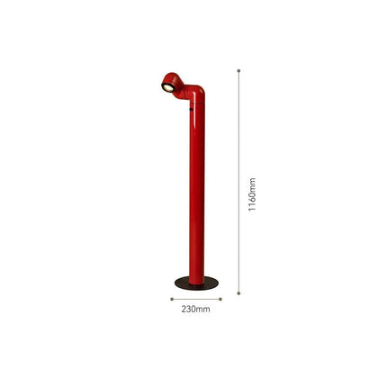 Lampadaire Art Déco en métal chromé, lumière LED pour salon et chambre - Luminous Place