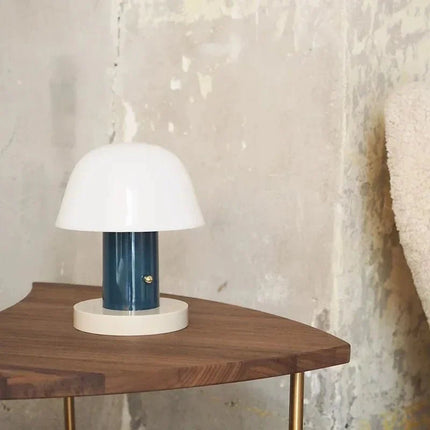Lampe de table champignon rétro nordique, éclairage LED moderne pour chambre - Luminous Place
