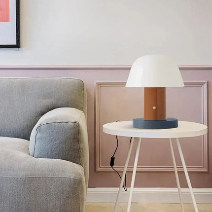 Lampe de table champignon rétro nordique, éclairage LED moderne pour chambre - Luminous Place