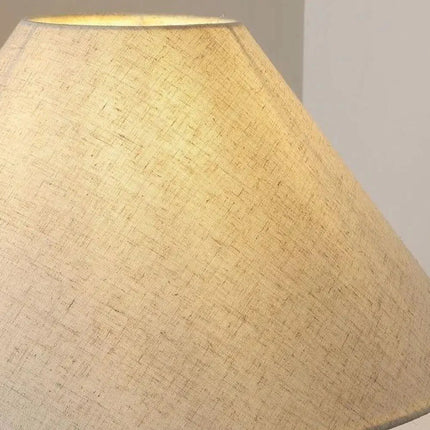Lampe de table Wabi Sabi en céramique noire style japonais rétro avec lumière chaude réglable - Luminous Place
