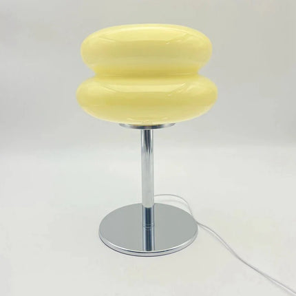 Lampe de table Hambourg en verre, design moderne dimmable, ambiance cosy - Luminous Place