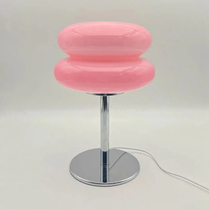Lampe de table Hambourg en verre, design moderne dimmable, ambiance cosy - Luminous Place