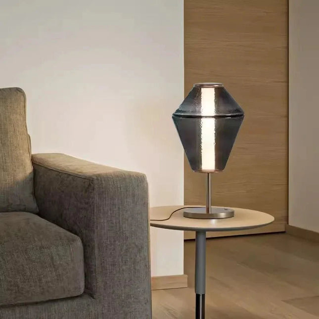 Lampe de table design minimaliste moderne à lumière LED chaleureuse - Luminous Place
