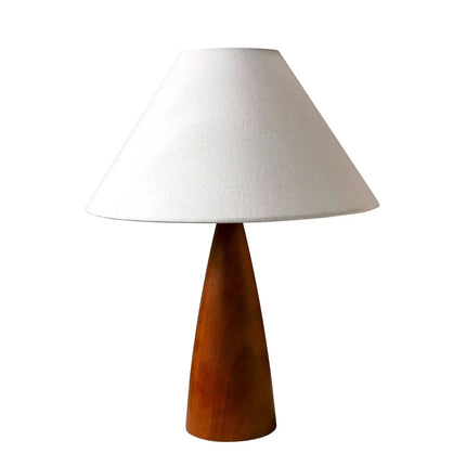 Lampe de table en bois massif style chinois rétro avec lumière d’ambiance chaleureuse - Luminous Place