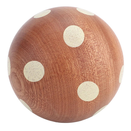 Lampe de table champignon en bois d’ébène, lumière chaude à gradation tactile, rechargeable USB - Luminous Place