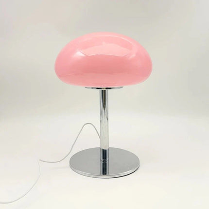 Lampe de table méduse en verre, style crème français, éclairage d’ambiance - Luminous Place