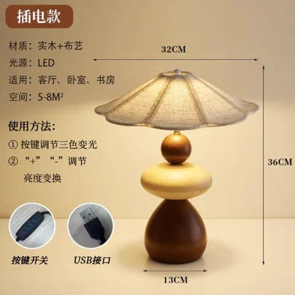 Lampe de table en résine effet marbre, design post - moderne nordique, éclairage intérieur chaleureux - Luminous Place