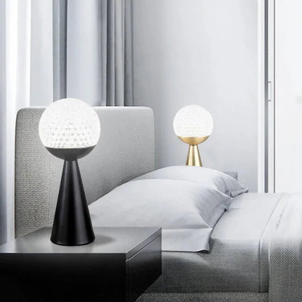 Lampe de table nordique LED pour salon, chambre et hôtel, ambiance chaleureuse - Luminous Place