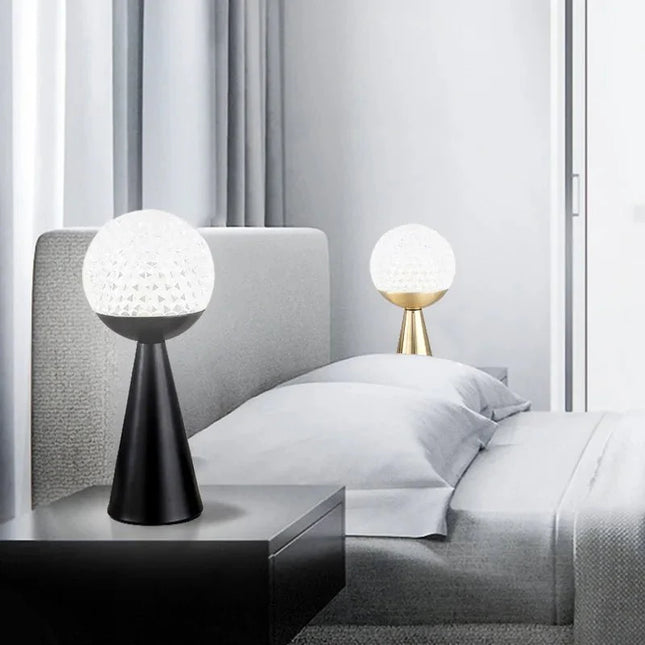 Lampe de table nordique LED pour salon, chambre et hôtel, ambiance chaleureuse - Luminous Place