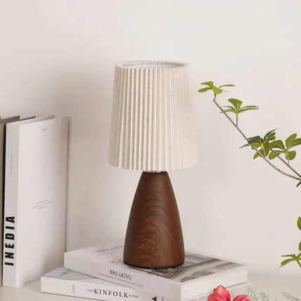 Lampe de table moderne en métal noir avec lumière LED chaude rétro - Luminous Place
