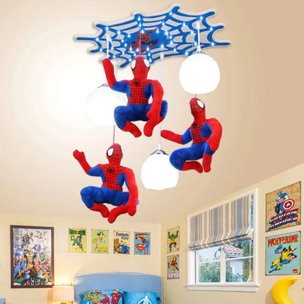 Lampe Enfant Plafonnier LED Design Nik en Bois et Verre Dépoli, Ambiance Chaleureuse - Luminous Place