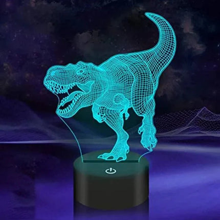 Lampe Enfant LED 3D Dinosaure en Acrylique USB Veilleuse Table - Luminous Place