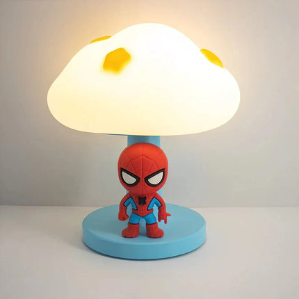Lampe Enfant Spider - Man LED à lumière chaude douce, USB rechargeable, décor animé - Luminous Place