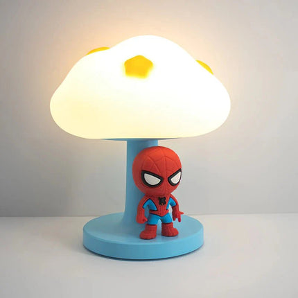 Lampe Enfant Spider - Man LED à lumière chaude douce, USB rechargeable, décor animé - Luminous Place