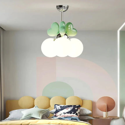 Lampe Enfant Suspension Moderne en Fer avec Lumière Chaude Ambiance Cosy - Luminous Place