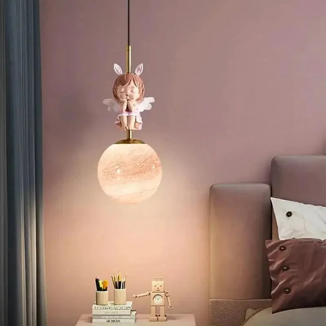 Lampe Enfant LED suspendue moderne en métal pour ambiance cosy - Luminous Place