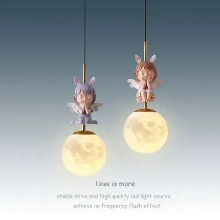 Lampe Enfant LED suspendue moderne en métal pour ambiance cosy - Luminous Place