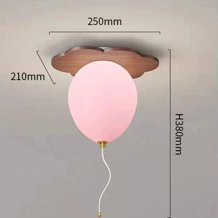 Lampe Enfant Plafonnier LED en Bois Design Romantique Ambiance Chaleureuse - Luminous Place