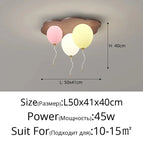 A Style 3 Ballons / 3 Couleurs (Chaud, neutre, froids) sans télécommande