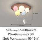 B Style 5 Ballons / 3 Couleurs (Chaud, neutre, froids) sans télécommande