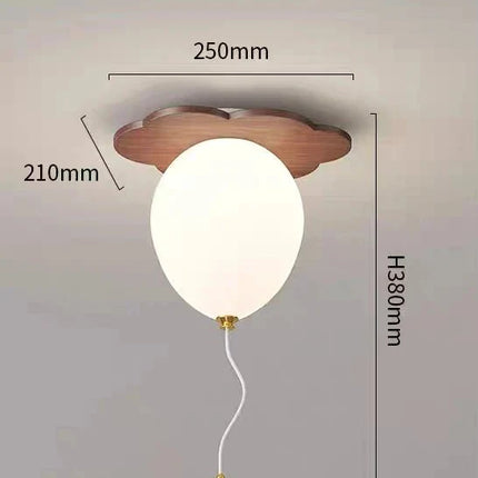 Lampe Enfant Plafonnier LED en Bois Design Romantique Ambiance Chaleureuse - Luminous Place