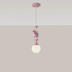 Rose 1Lampe / Lumière Chaude Lumière