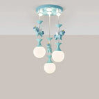 Bleu 3Lampe / Lumière Chaude Lumière