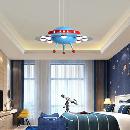 Lampe Enfant Suspension LED Ovni Espace Design Nordique Moderne - Luminous Place