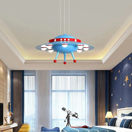 Lampe Enfant Suspension LED Ovni Espace Design Nordique Moderne - Luminous Place