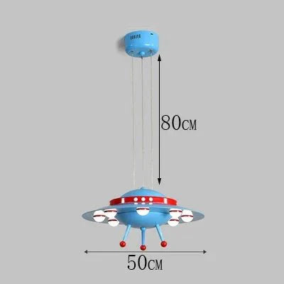 Lampe Enfant Suspension LED Ovni Espace Design Nordique Moderne - Luminous Place