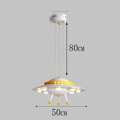 Lampe Enfant Suspension LED Ovni Espace Design Nordique Moderne - Luminous Place