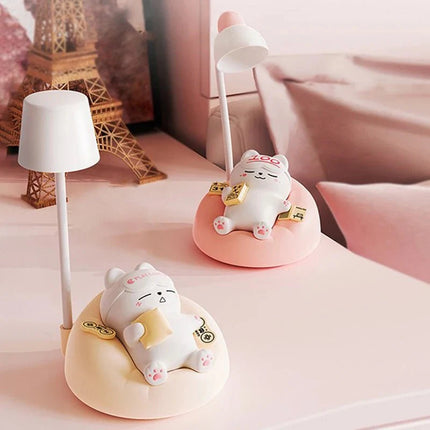 Lampe Enfant LED Veilleuse Animaux Mignons Ours Chat Chien Lumière Chaude - Luminous Place