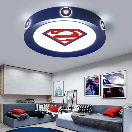 Lampe Enfant Plafonnier LED Moderne en Alliage et Acrylique, Lumière Chaude Ajustable - Luminous Place