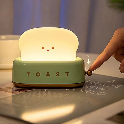 Lampe Enfant Veilleuse Rechargeable en Forme de Toast à Lumière Chaude - Luminous Place
