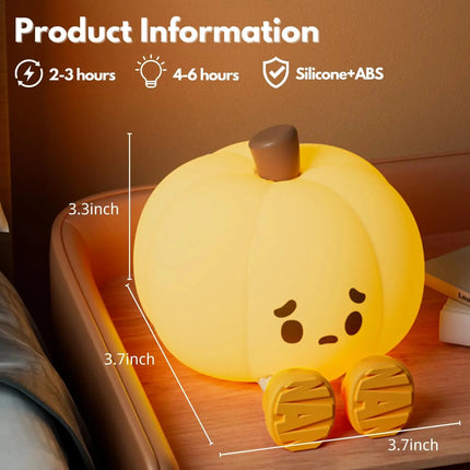 Lampe Enfant Veilleuse Rechargeable en Forme de Toast à Lumière Chaude - Luminous Place