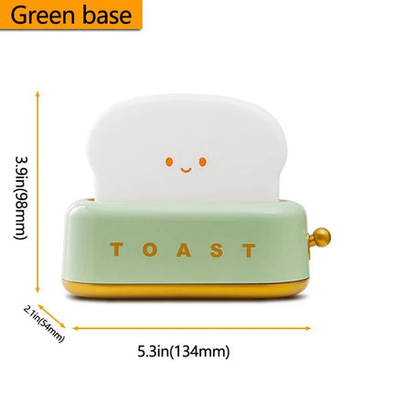 Lampe Enfant Veilleuse Rechargeable en Forme de Toast à Lumière Chaude - Luminous Place