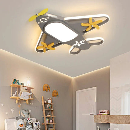 Lampe Enfant Lustre LED Moderne en Fer pour Chambre avec Lumière Chaude - Luminous Place